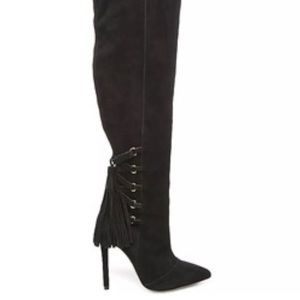 Steve Madden Suede over the knee boots - Size 9.5